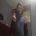 Why Gilbert flipping me off tho